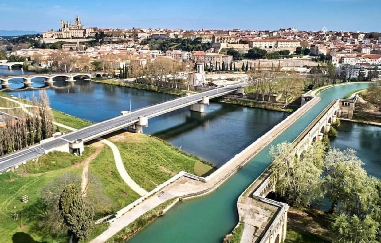 شقة Les Balences - Jolie Studio Place Jean Jaures Beziers -Wifi المظهر الخارجي الصورة